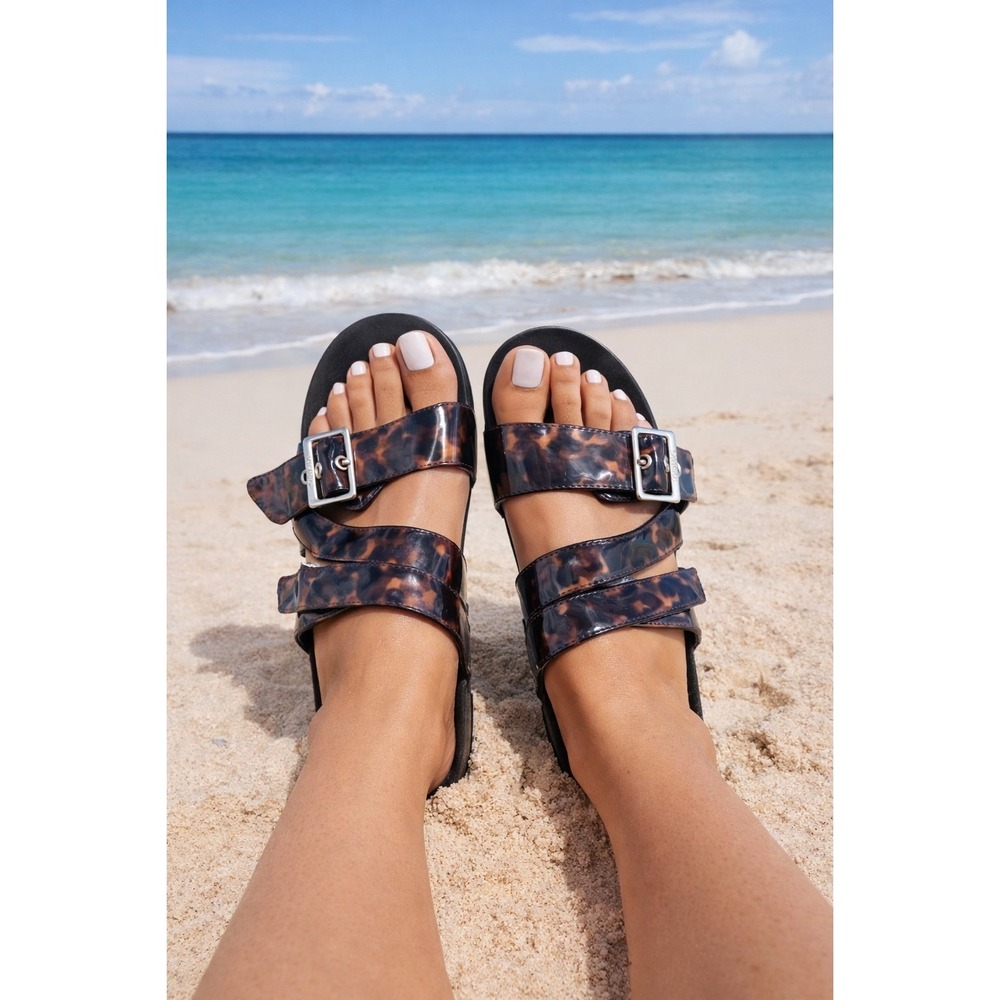 Vionic Skylar‎ Cheetah Sandals Women's size 7
